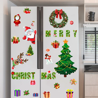 🎅🎄Christmas 3D Cartoon Magnetic Sticker