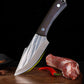 Fleischbeil-Messer (mit Lederüberzug)