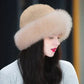 ❄Vente chaude d'hiver - 55% 👒✨Bonnet d'hiver en fourrure pour femme
