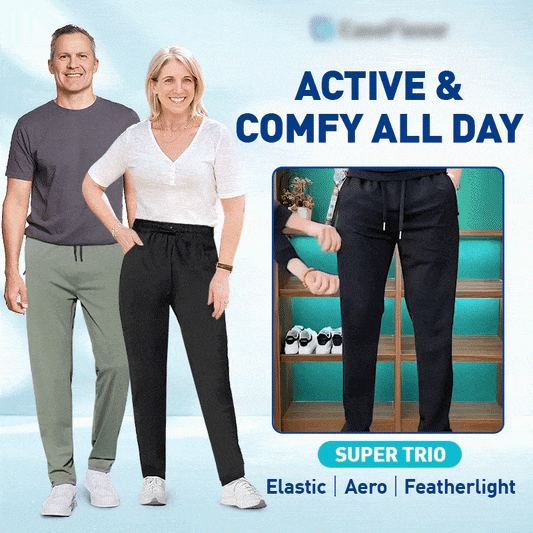 💖LETZTER TAG VERKAUF 50% RABATT❄️Unisex Schnell trocknende Pull-on Stretch-Hose👖