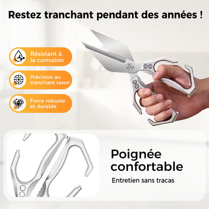 🔥Ciseaux de cuisine multifonctionnels et résistants