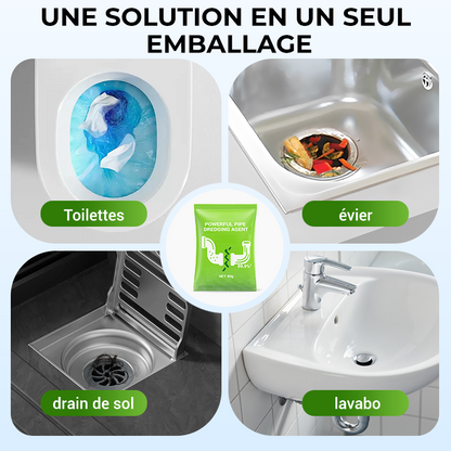 📢✨Achetez-en 1 et obtenez-en 1 gratuitement🌿Poudre puissante pour le curage des tuyaux
