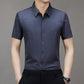 Herren Casual Revers Atmungsaktiv Knitterfrei T-Shirt