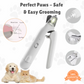 Coupe-griffes 2-en-1 pour animaux