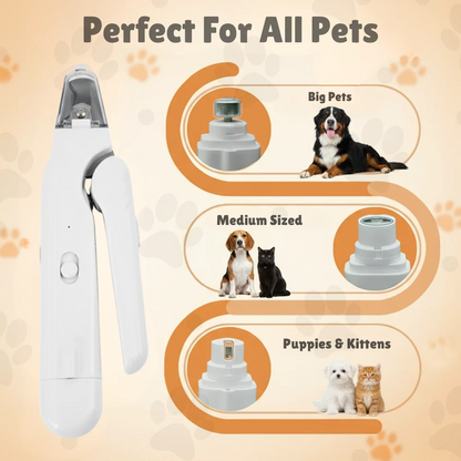 Coupe-griffes 2-en-1 pour animaux