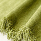 Chenille-Sofabezug mit Fischgrätenmuster