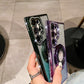 Galvanisierte magnetische Ständer Handyhüllen für Samsung