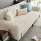 Einfacher, gestreifter, kratzfester Sofaschoner aus Chenille