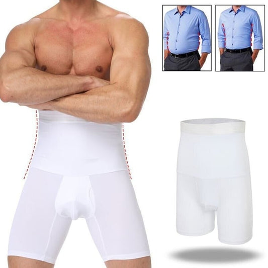 ⏳Kostenloser Versand für 2 Stück💥Rutschfeste Shapewear-Boxershorts für Herren aus Silikon mit hoher Taille