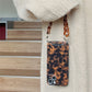 Vintage Bernstein Leopard Kristall Armband Telefon Fall