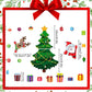 🎅🎄Christmas 3D Cartoon Magnetic Sticker