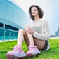 Chaussures à roulettes lumineuses LED avec roues amovibles