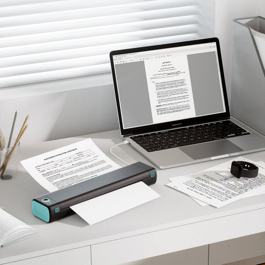 💎 Imprimante thermique Bluetooth D810 portable sans fil – Idéale pour les studios de tatouage et les bureaux 🖨️📱