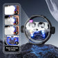Creative Gyro Windproof Dual Arc Elektrisches Feuerzeug mit Licht