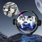 Creative Gyro Windproof Dual Arc Elektrisches Feuerzeug mit Licht
