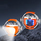 Creative Gyro Windproof Dual Arc Elektrisches Feuerzeug mit Licht