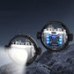 Creative Gyro Windproof Dual Arc Elektrisches Feuerzeug mit Licht