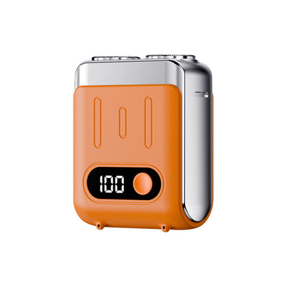 Rasoir électrique rotatif miniature portable pour hommes