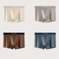 ⏳💥Elegant Silk Herren Ice Silk Unterwäsche Mulberry Silk Antimicrobial Herren Boxershorts