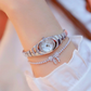 ⌚💎Damen-Armbanduhr mit Strasssteinen🎁✨😍Kostenloser Versand ab 40 €