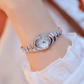 ⌚💎Damen-Armbanduhr mit Strasssteinen🎁✨😍Kostenloser Versand ab 40 €