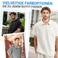 Lässiges Herren-Kurzarmhemd mit Struktur und Hemdkragen