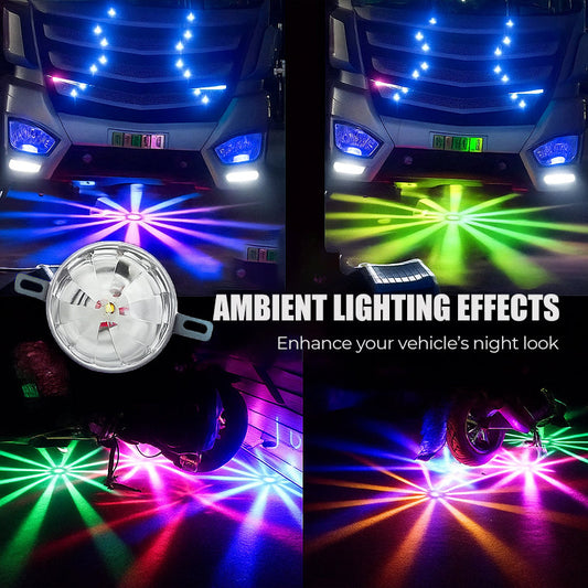 ✨🚨Universelle wasserdichte LED-Chassis-Leuchten