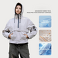 🎁3-in-1 wasserdichte Damenjacke – Schutz vor Regen, Wind und Kälte🔥