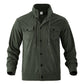 Herren-Cordjacke mit Knopfleiste und langen Ärmeln