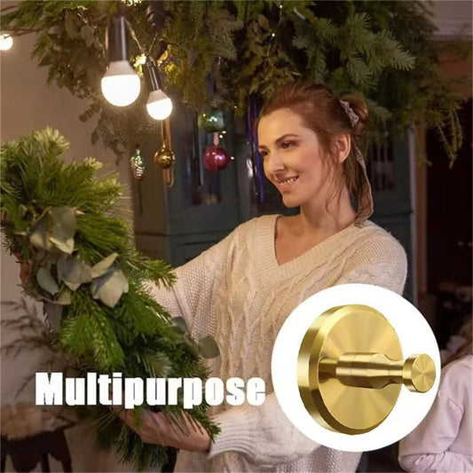 💥Saugnapfhaken aus Edelstahl für Weihnachtskränze