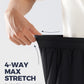 Stretch-Jogginghose mit dreifachem Schutz für Herren
