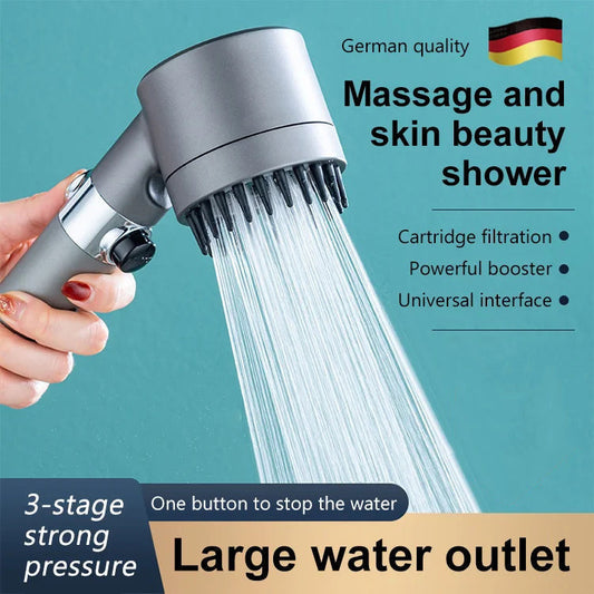 🚿 Kauneus- ja ihohierontaa ylistävä suihku