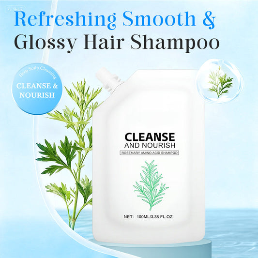 Raikastava Sileä & Kiiltävä Hiusten Shampoo