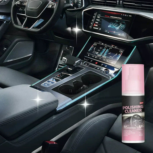 Nettoyant Lustrant pour Intérieur de Voiture - Restaure la Brillance et Nettoie en Profondeur