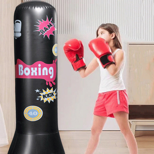 🥊🎈 Jouet gonflable Box Tumble pour enfants – Un jeu sûr qui favorise la coordination et la confiance en soi