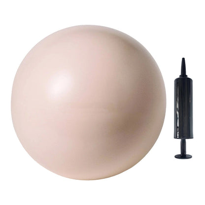 🤸‍♀️ 60% de réduction ! ⚽ Ballon Pilates 9 Pouces – Anti-Éclatement, Pompe Incluse & Idéal pour Fitness 📦💪