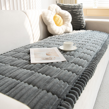 📢📢60 % de réduction !! ⏰Coussin de canapé antidérapant en velours côtelé matelassé