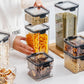 Pot de rangement de cuisine hermétique et incassable