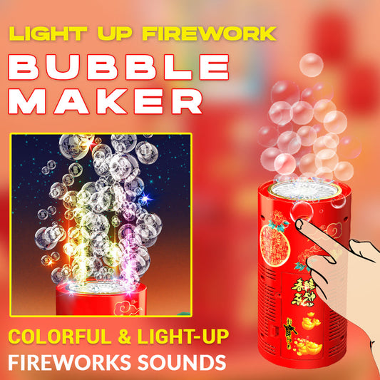 💥Machine à bulles « Feux d'artifice » pour le Nouvel An