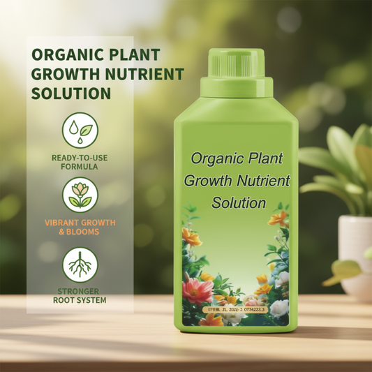 🌿【Essence pour la croissance des plantes】— Certifiée EU, une seule goutte suffit pour réveiller la vitalité naturelle des plantes ! ⚡