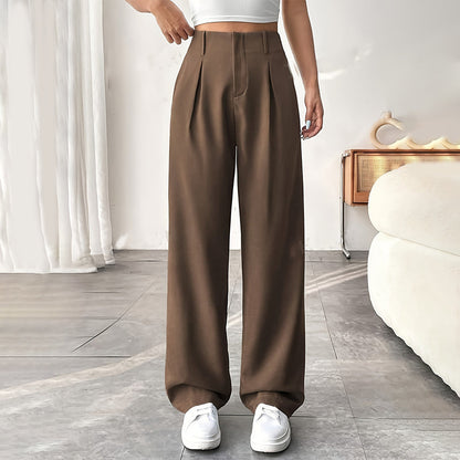 📢📢60 % de réduction !!⏰Pantalon large à taille haute pour femme