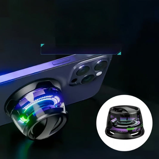 Ensemble d'enceintes Bluetooth compactes et magnétiques avec lumières LED