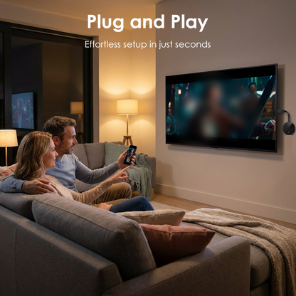 📺 60% DE RÉDUCTION! ⚡ Dongle HDMI Sans Fil 4K – Streaming Ultra HD, Wi-Fi Bi-bande & Compatible iOS/Android/Mac/Windows ✨